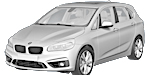 BMW F45 P3432 Fault Code